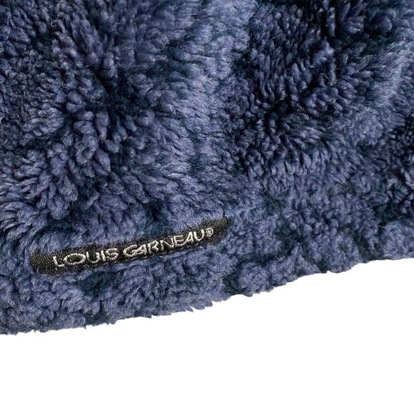 Louis Garneau Women's 1/4 Zip Royal Blue Fleece Pullover Sweater - Picture 4 of 8